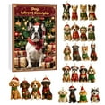 thumbnail image 1 of Dog Advent Calendar 2025, Dog Advent Calendar, 24 Festive Breed Ornaments for Pets, Puppy-Themed Christmas Gift Set for Dog Lovers, Reusable Holiday Decor, 1 of 6