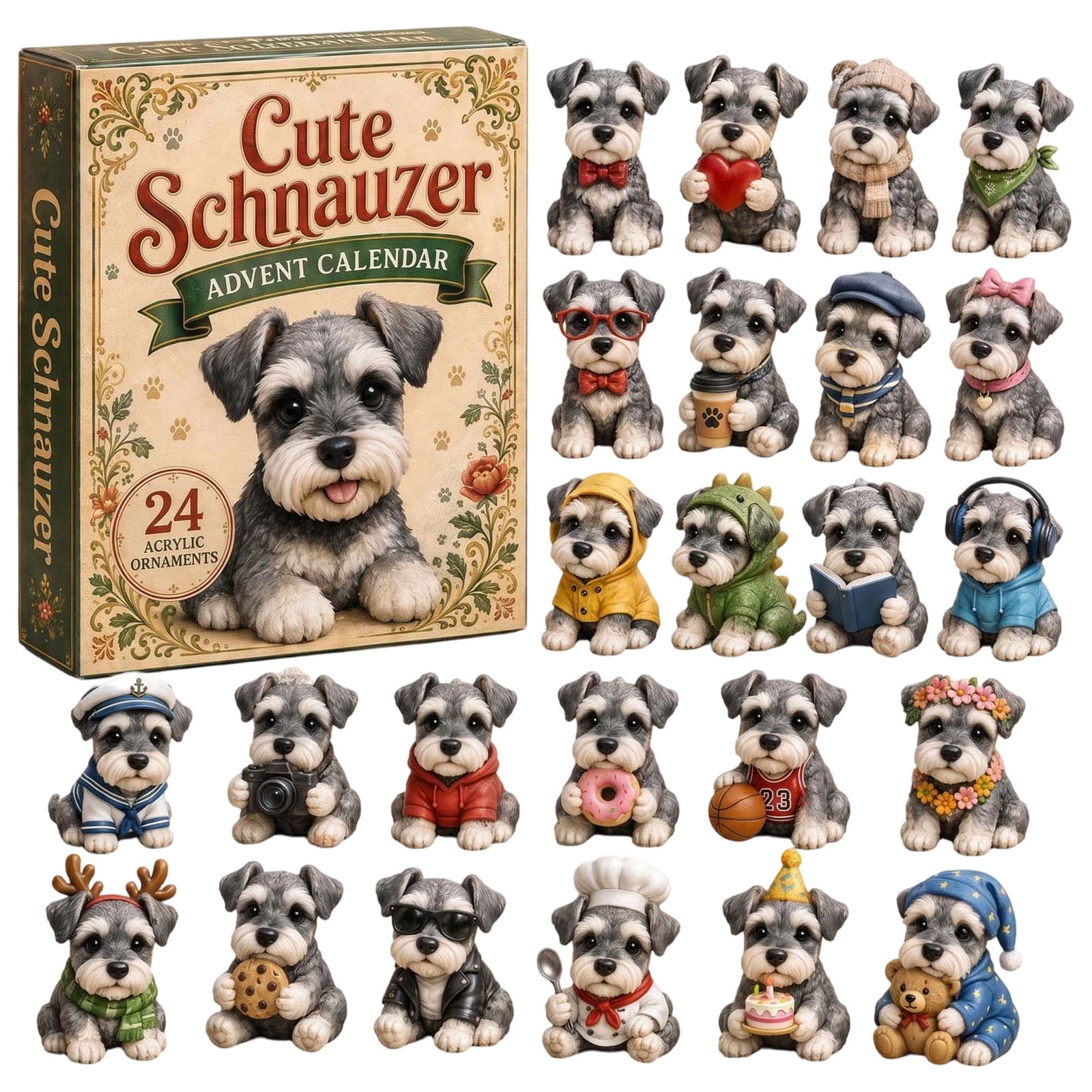 Dog Advent Calendar 2026,24-Day Festive Countdown,24-Day Countdown ...