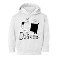 thumbnail image 1 of Dog And Bird Logo  Hoodie Toddler -Image by Shutterstock,  2 Toddler, 1 of 4