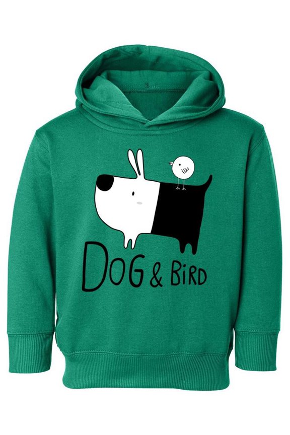 Dog And Bird Logo  Hoodie Toddler -Image by Shutterstock,  5 Toddler