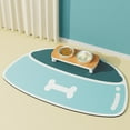 Dog And Cat Bowl Mat For Food And Water Dry Rubber Easy Clean And No