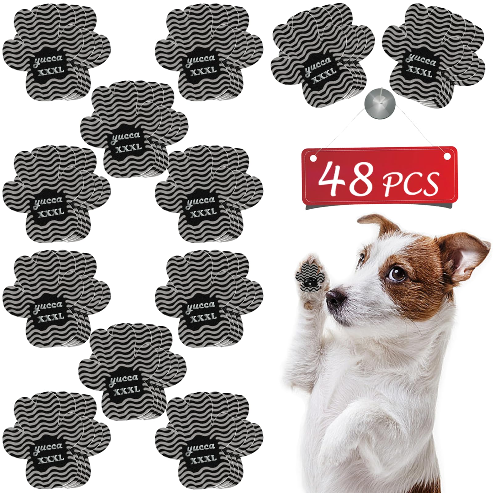 Dog Anti Slip Paw Grips Traction Pads, Dog Paw Protector with Stronger