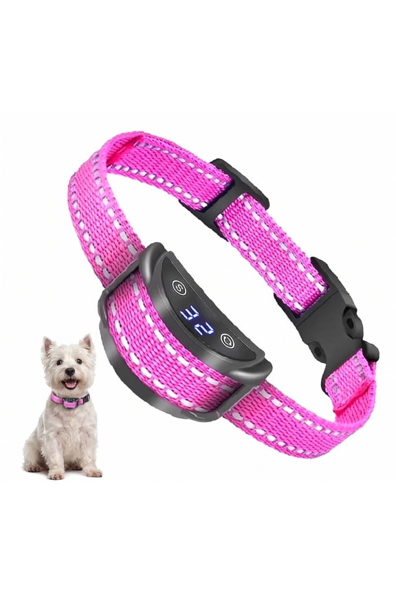 Dog Bark Collar, Automatic Shock & Beep, Waterproof & Rechargeable, For Small to Large Dogs