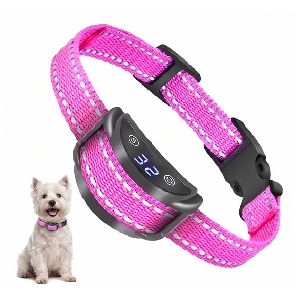 Paipaitek Dog Bark Collar, Automatic Shock & Beep, Waterproof & Rechargeable, For Small to Large Dogs