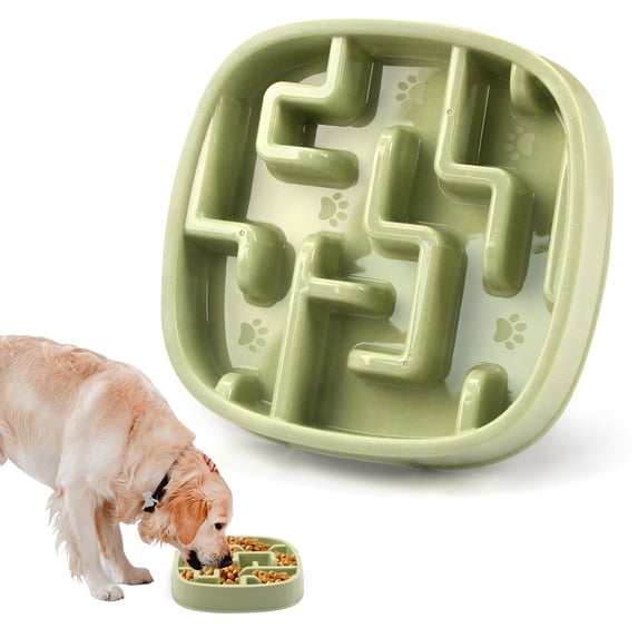 Dog Anti-choking Puzzle Slow Food Bowl Pet Slow Food Dog Food Bowl Feeding Bowl