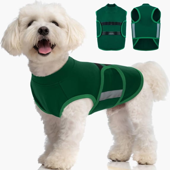 Dog Anxiety Relief Coat,Comfort Anxiety Vest for Dogs,Adjustable Dog Anxiety Calming Wrap for Fireworks,Thunderstorm,Travel,Separation,Anxiety Jacket for Small Dogs