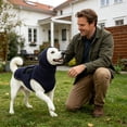 thumbnail image 1 of Dog Anxiety Vest, Calming Wrap For Thunderstorms, Fireworks & Travel, Breathable High Neck Shirt For Small To Large Dogs, Indoor & Outdoor Use,B - 48X35Cm, 1 of 5