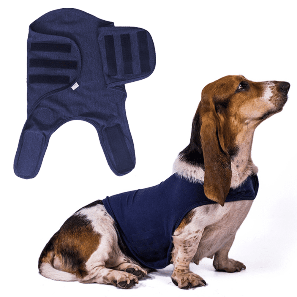 BabyUseGrade Dog Anxiety Vest, Breathable Dog Jacket Wrap for Thunderstorm, Travel, Fireworks