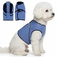 thumbnail image 1 of Amztom Dog Anxiety Vest – Calming Jacket for Thunder, Fireworks & Vet Visits,  Adjustable Fit for Small to Large Dogs (Blue, M), 1 of 7