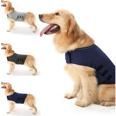 Dog Anxiety Vest, Soft Breathable Dog Anxiety Relief Jacket Calming Coat Thunder Dog Wrap for Anxiety Stress Relief