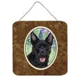 thumbnail image 1 of Carolines Treasures SS8013DS66 Australian Kelpie Aluminum Metal Wall or Door Hanging Prints, 6 x 6", Multicolor, 1 of 1