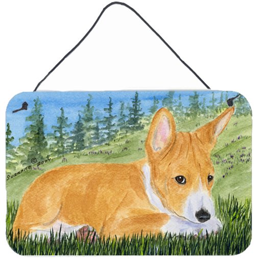 Carolines Treasures SS8016DS812 Basenji Indoor Aluminum Metal Wall or Door Hanging Prints, 8 x 12", Multicolor