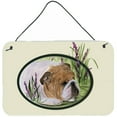 thumbnail image 1 of Carolines Treasures English Bulldog Indoor Aluminum Metal Wall or Door Hanging Prints, 8 x 12", Multicolor, 1 of 1