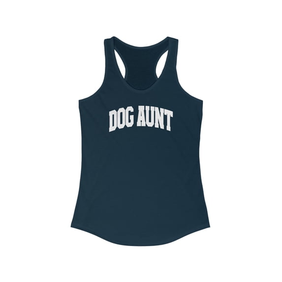 Dog Aunt Tank Top Gifts Shirt Womens Sleeveless