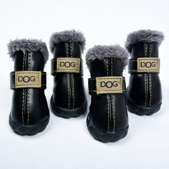 Dog Australia Waterproof Fleece-Lined Warm Dog Snow Boots