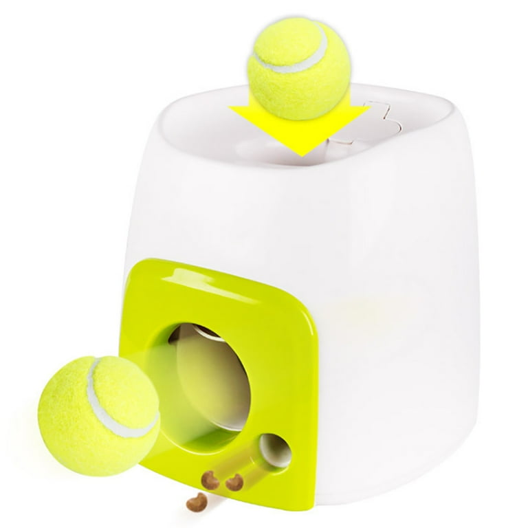 Automatic ball best sale dispenser for dogs