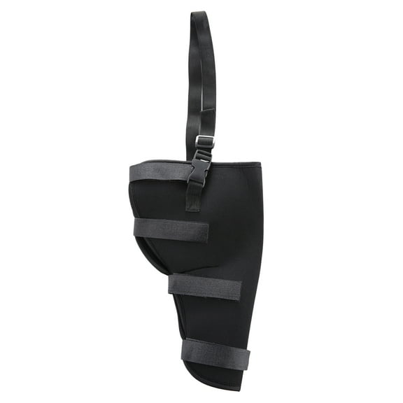 Dog Auxiliary Belt Dog Protective Joints Protector Left Hind Leg-Black S