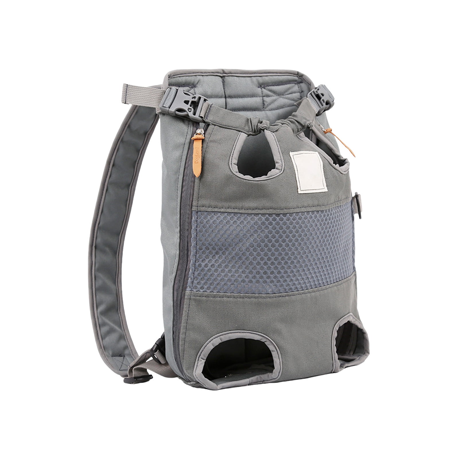 Dog Backpack Carrier/Cat Carrier, Adjustable Pet Front Carriers Travel Bag for Small Medium Dogs Cats, Legs Out, Soft Doggie Chest Carry Backpacks for Walking/Hiking/Camping