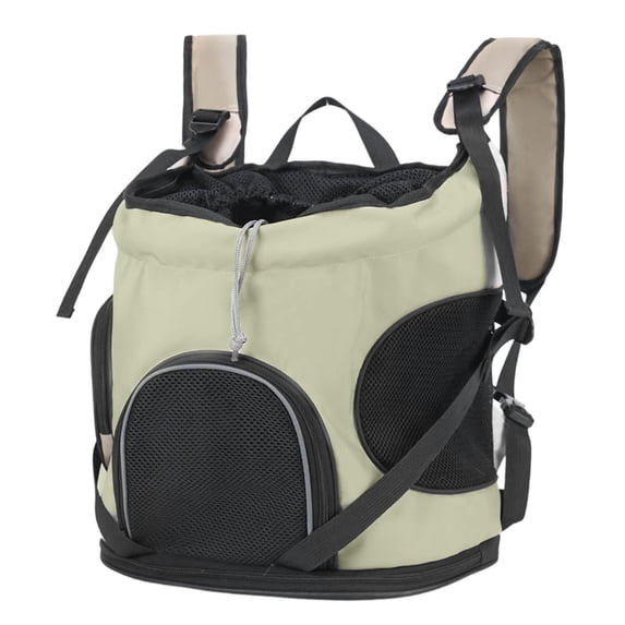 Dog Backpack Carrier For Small Large Cat, Pet, Puppies, Ventilated Pet Hiking Backpack Travel Bag, Airline Approved Cat Backpack Carrier, Safety Back Support, Camping Biking Dog Bag, Mint