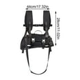 thumbnail image 1 of Dog Backpack Carrier - Spine-Friendly for Dogs,Horizontal Design Dog Carrier with Adjustable Back Straps,Legs-Out Comfort for Travel/Hiking/Cycling(M,Black), 1 of 7