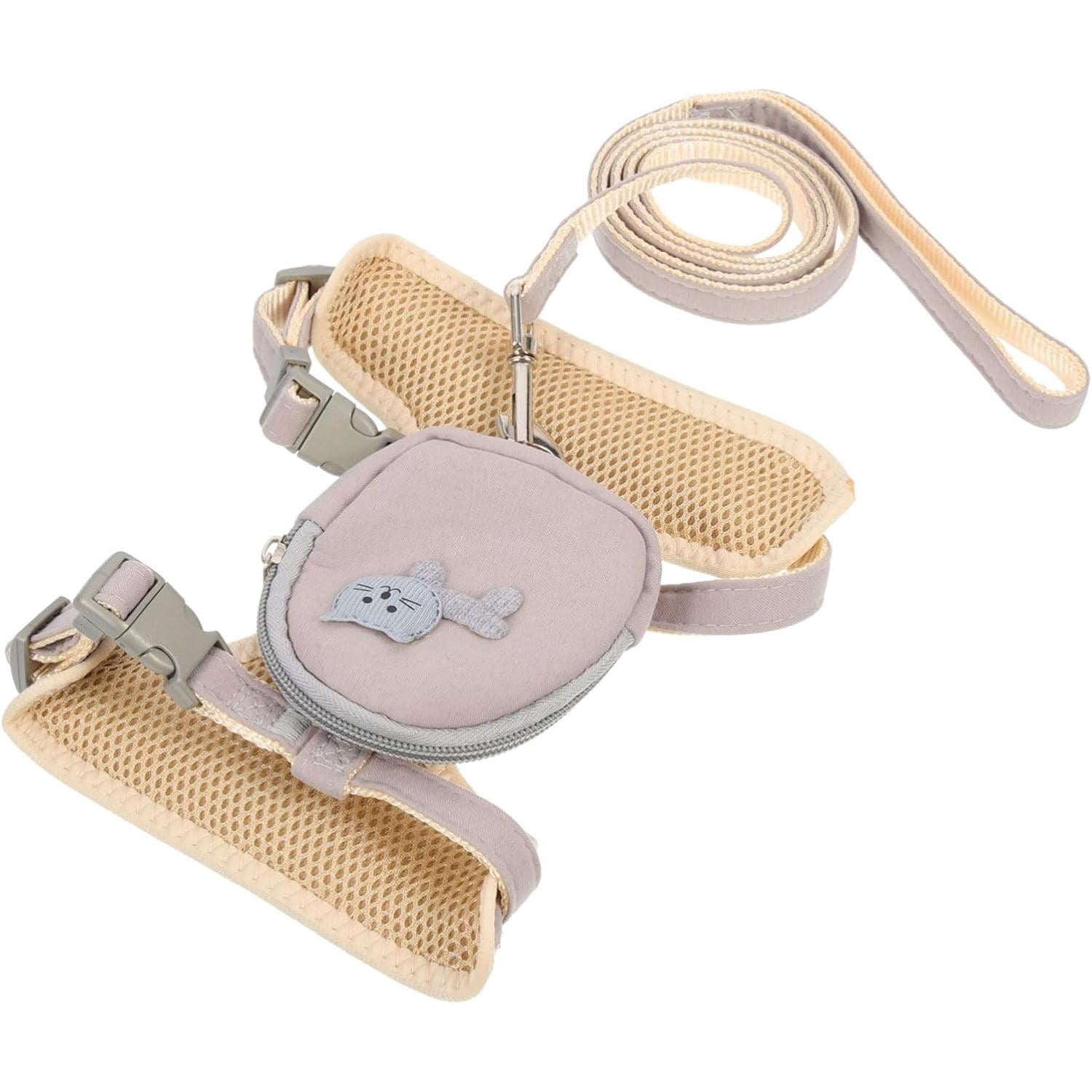 Dog Backpack Leash Pet Backpack Vest Camisoles Kitten Leash Cat Vest ...