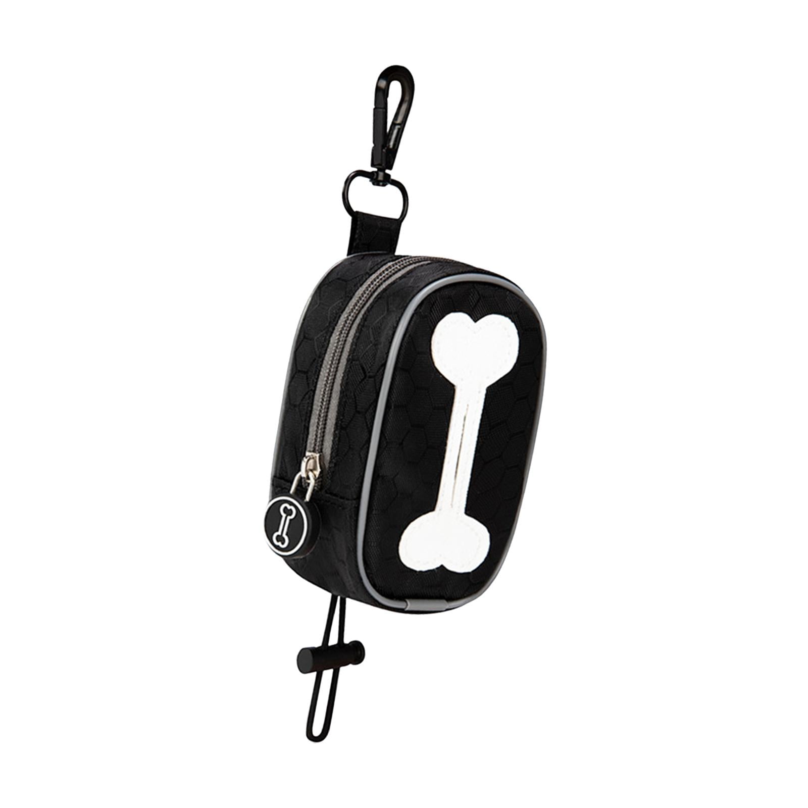 Dog Bag Holder, Poo Dropping Sack Waste Bag Carrier, with Carabiner