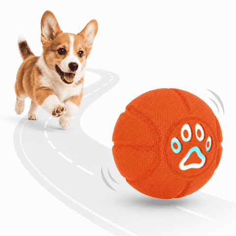 Dog Ball, Interactive Dog Toys Motion-Activated Self-Rolling Ball, Rechargeable Enrichment Toy for Dogs to Keep Them Busy