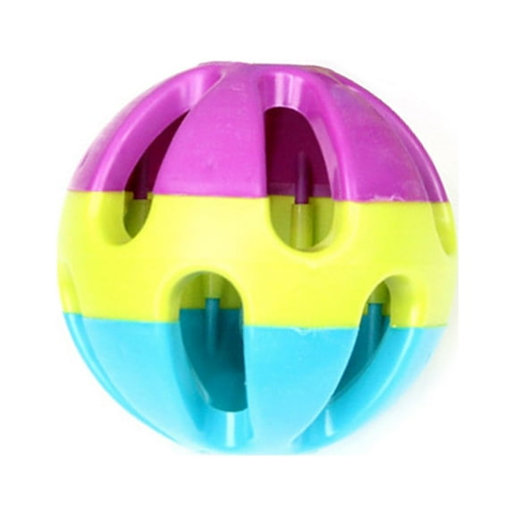 Dog Ball for Medium and Large Dogs Durable Plastic Hollow Balls with Inside Interactive Colorful Dog Toy