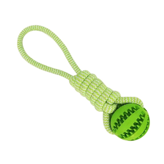 Dog Ball with Rope Tug of War Toy Interactive Dog Toy Dog Rope Toy Puzzle Feeders Toy for Exercise Boredom