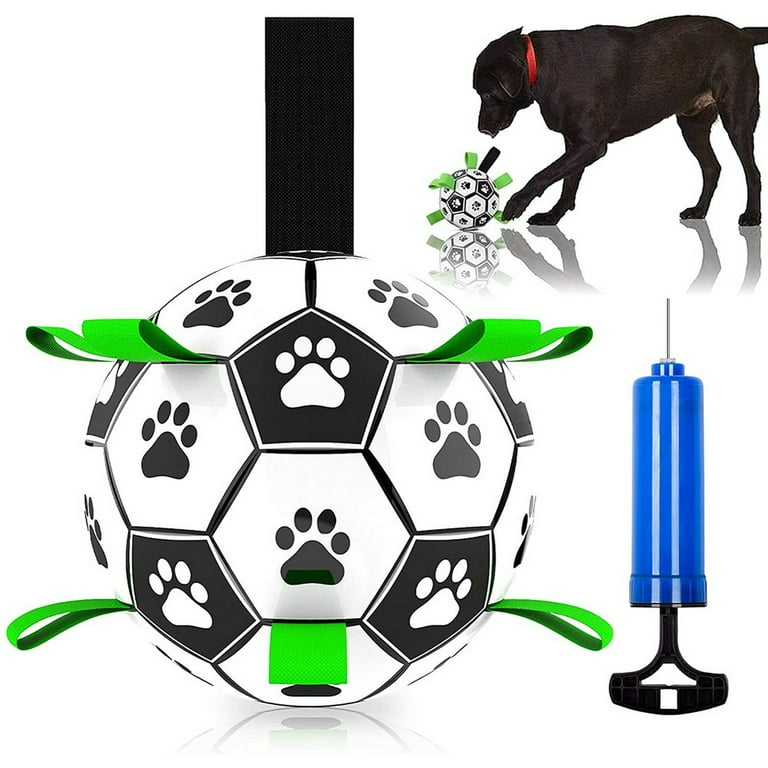 Dog Balls Indestructible Dog Soccer Ball Interactive Dog Ball for Large Dogs Herding Ball for Medium Small Dogs Outdoor Christmas Dog Toys Stocking