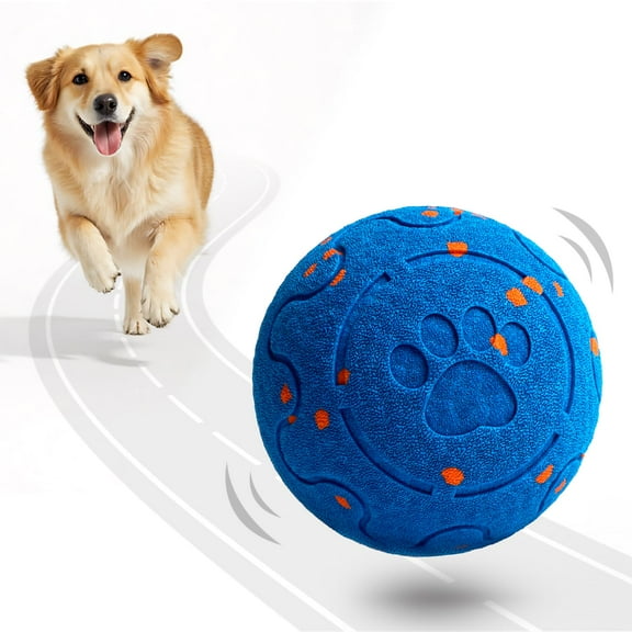 Dog Balls: Interactive Dog Ball Auto Rolling - Interactive Dog Toys for Aggressive Chewers - Bouncy & Throwable, Type-C Rechargeable, Washable, for Small & Medium & Large Dogs
