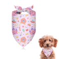 thumbnail image 1 of Dog Bandana 1 Pack,Classic Princess Pattern Bandanas for Dogs,Cat Bandana,Small/ Large Dog Bandana 2 Size,Dog Bandanas, 1 of 6