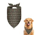 thumbnail image 1 of Dog Bandana 1 Pack,Dark Brown Bigfoot and Tree Pattern Bandanas for Dogs,Cat Bandana,Small/ Large Dog Bandana 2 Size,Dog Bandanas Girl Boy, 1 of 5