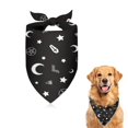 thumbnail image 1 of Dog Bandana 1 Pack,Occult Halloween Pattern Bandanas for Dogs,Cat Bandana,Small/ Large Dog Bandana 2 Size,Dog Bandanas Girl Boy, 1 of 5