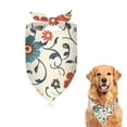 thumbnail image 1 of Dog Bandana 1 Pack,Pioneer Flower Floral Print Pattern Bandanas for Dogs,Cat Bandana,Small/ Large Dog Bandana 2 Size,Dog Bandanas, 1 of 6