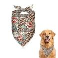 thumbnail image 1 of Dog Bandana 1 Pack,Pioneer Flower Floral Print Pattern Bandanas for Dogs,Cat Bandana,Small/ Large Dog Bandana 2 Size,Dog Bandanas, 1 of 6