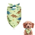 thumbnail image 1 of Dog Bandana 1 Pack,Rainbow Dinosaurs Tiny Plants Bandanas for Dogs,Cat Bandana,Small/ Large Dog Bandana 2 Size,Dog Bandanas, 1 of 6