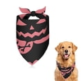 thumbnail image 1 of Dog Bandana 1 Pack,Spooky Halloween Silhouette Pattern Bandanas for Dogs,Cat Bandana,Small/ Large Dog Bandana 2 Size,Dog Bandanas Girl Boy, 1 of 5