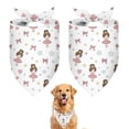 thumbnail image 1 of Dog Bandana 2 Pack,Ballet Princess Pattern Bandanas for Dogs,Cat Bandana,Small/ Large Dog Bandana 2 Size,Dog Bandanas, 1 of 6