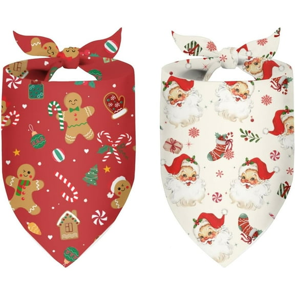 Dog Bandanas - 6 Pack Black & Pink Halloween Ghost Spider Pet Scarf, Soft & Comfortable Polyester Fabric, for Small, Large & Extra Large Dogs & Cats