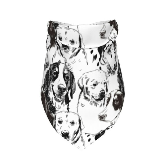 Dog Bandanas, Labrador Retriever Dog Adjustable Dog Scarf Triangle Bib Handkerchief Accessories for Small Medium Large Dogs, Cats, Pets
