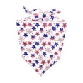 thumbnail image 1 of Dog Bandanas,Pet Neck Scarf for Cat & Small Dog | Triangle Independence Day Printed Dog Bandana | 4th of July Bandana for Festival Pet Photo Shoot,Outdoor Celebration, 1 of 7