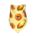 thumbnail image 1 of Dog Bandanas, Tropical Papaya fruit Adjustable Dog Scarf Triangle Bib Handkerchief Accessories for Small Medium Large Dogs, Cats, Pets, 1 of 6