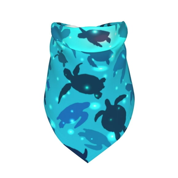 Dog Bandanas, World Turtle Day Adjustable Dog Scarf Triangle Bib Handkerchief Accessories for Small Medium Large Dogs, Cats, Pets