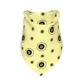 thumbnail image 1 of Dog Bandanas, abstract yellow circles Adjustable Dog Scarf Triangle Bib Handkerchief Accessories for Small Medium Large Dogs, Cats, Pets, 1 of 6