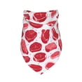 thumbnail image 1 of Dog Bandanas, steak pattern Adjustable Dog Scarf Triangle Bib Handkerchief Accessories for Small Medium Large Dogs, Cats, Pets, 1 of 6