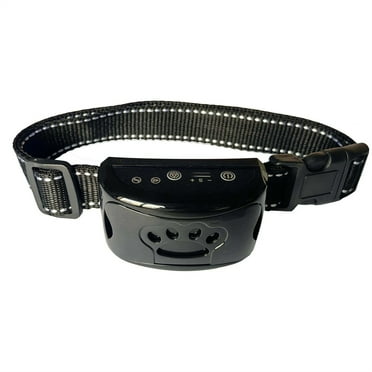 Dog Bark Collar, Smart Bark Collar for Small Medium Large Dogs Anti Bark Collars with 3 Training Modes and 7 Level Sensitivity, Barking Collar(Black)