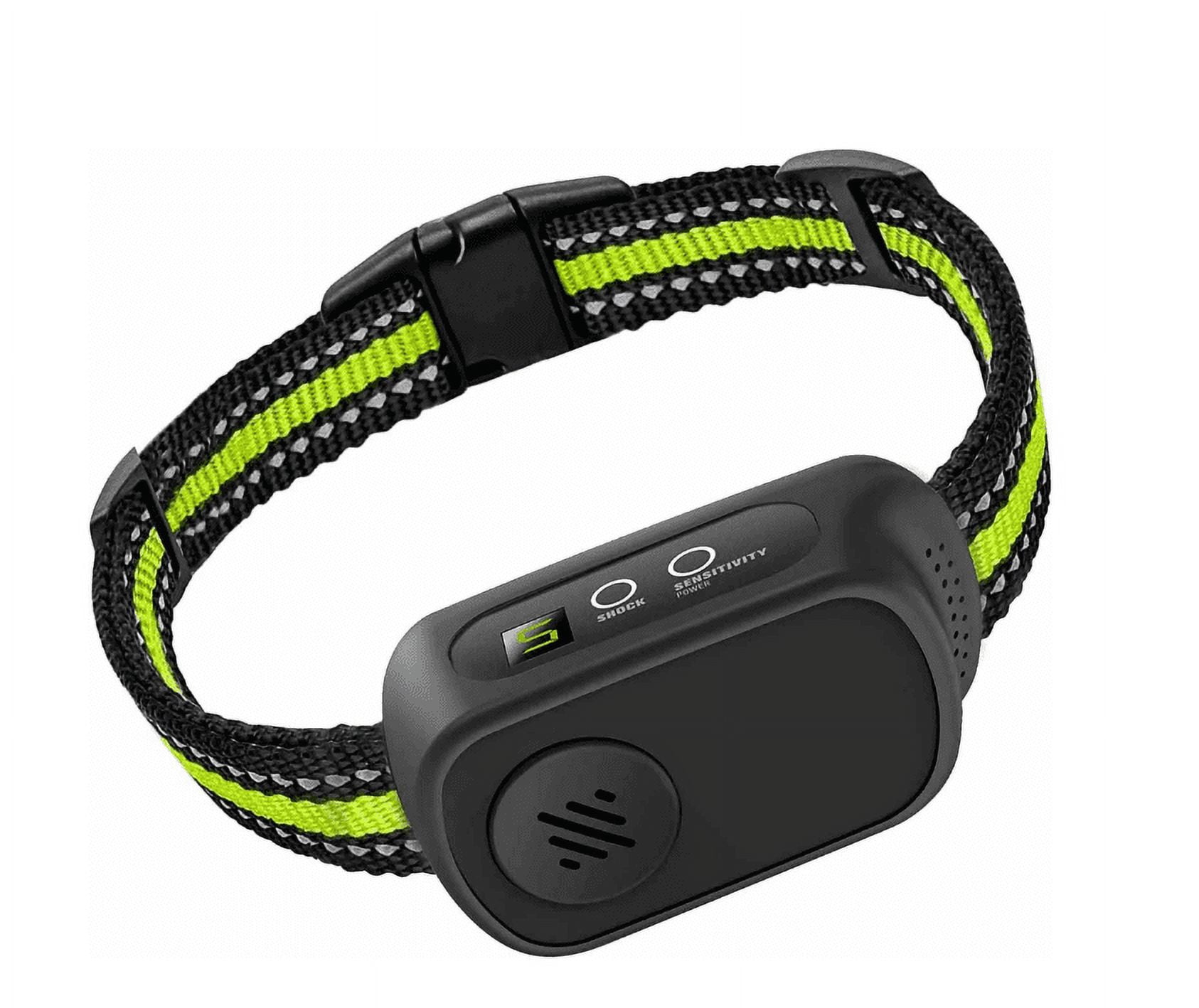 Dog Bark Collar - Rechargeable, IP67 Waterproof, 8 Sensitivity Levels, Beep/Vibration/Shock