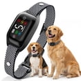 thumbnail image 1 of Dog Bark Collar, Bark Shock Collar with Beep Vibration Shock, Bark Collar for Large Medium Small Dogs, Rechargeable Humane Anti Barking Training Collar with 8 Adjustable Sensitivity, Waterproof, 1 of 8