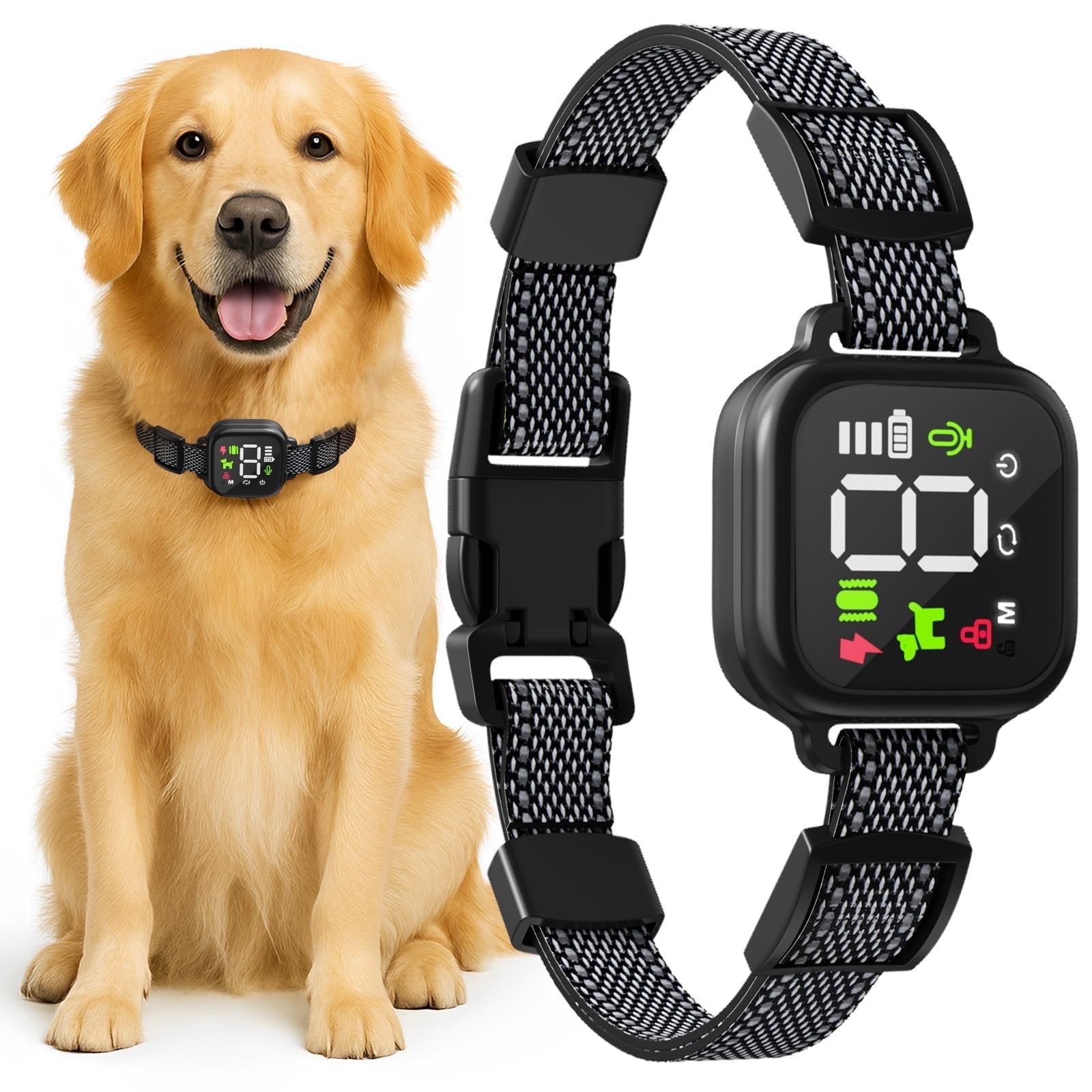 vibration collar for small dogs LifePro Rumblex Max 4D Vibration Plate Exercise Machine with Loop  Resistance Bands Black LP-RMXMAX-BLK-RTL main image 0